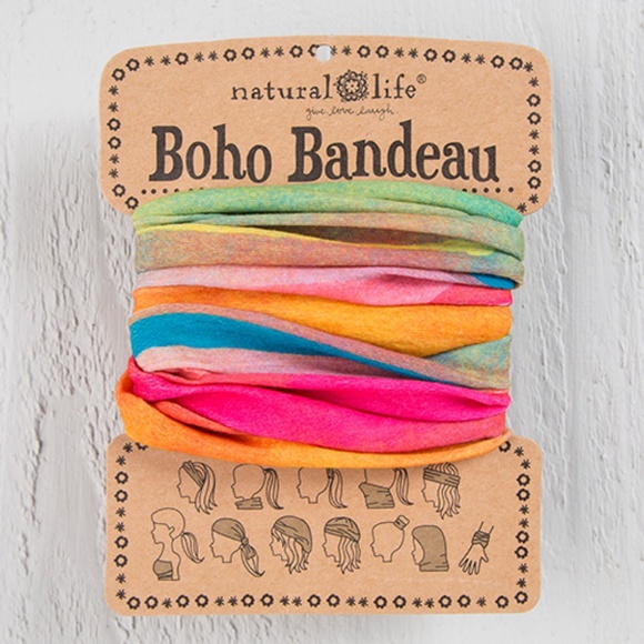 NATURAL LIFE Accessories - Rainbow Boho Bandeau NATURAL LIFE Accessories - Rainbow Boho Bandeau